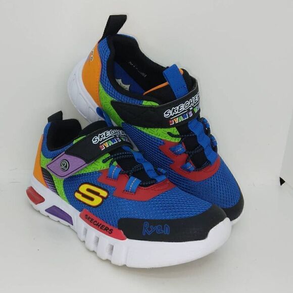 Skechers Ryan's World Boy's Pre-owned Multi-colored Sneakers - sz. 3 - Picture 1 of 6